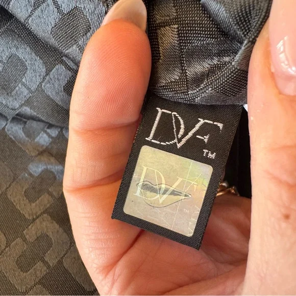 Diane von Furstenberg Sutra Mini Leather Crossbody bag purse chain Revolve Bag